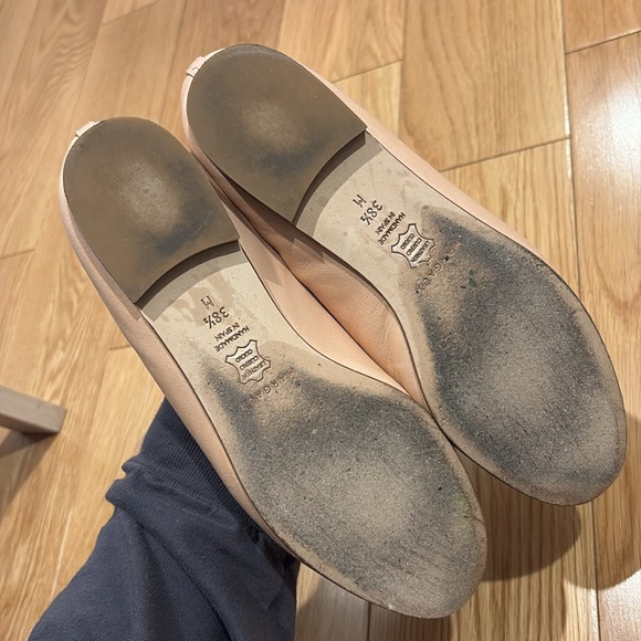 Margaux Demi Ballet Flats Pink Nude 38.5 - Picture 3 of 5